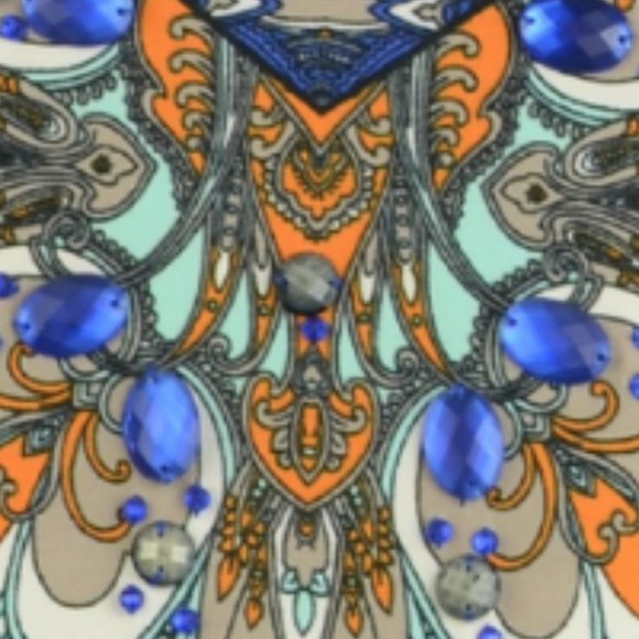 Alfani XL Stretch Multi-Colored Print Tunic "Very Nice!" - Picture 9 of 9